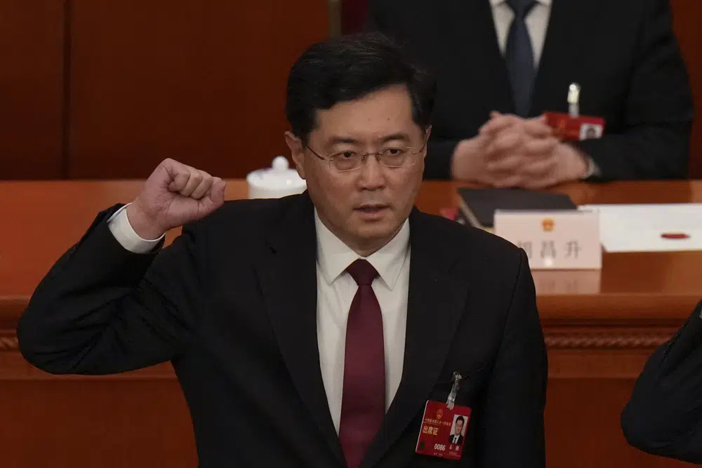 China foreign minister in rare call with Ukraine counterpart